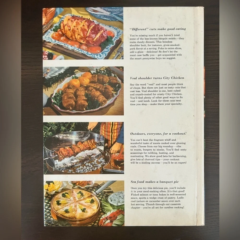 Vintage 1960 Better Homes and Gardens Meat Cook Book